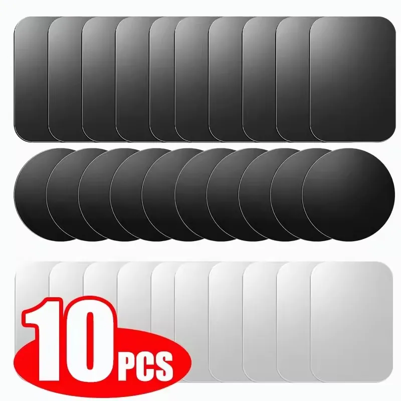 Tablet Car Accessories - 5/10 Stück Magnetische Metallplatte Auto-Handyhalterung Aufkleber