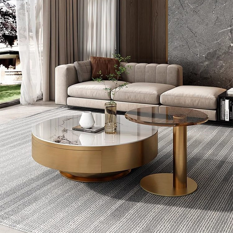 Runder, transparenter Couchtis – Unique Table Accessories Bewertung und Preis