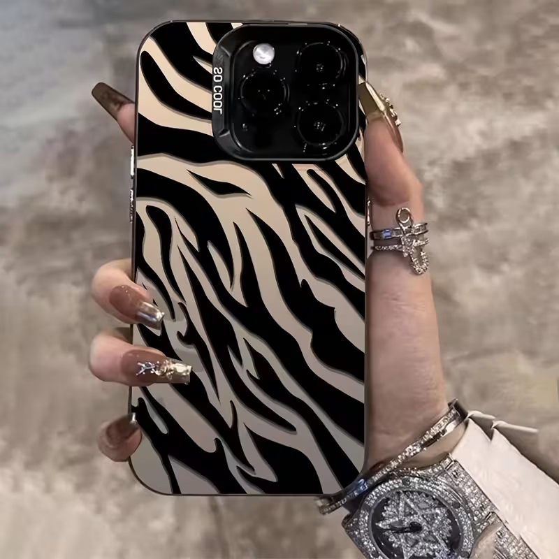 Zebra-Muster Schwarze Fortschr – Apple Iphone 15 Pro Max Bewertung und Preis