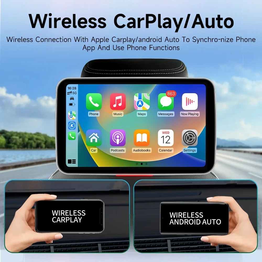 1280*720 HD Auto Kopfstütze Mo – Ram Tablet Accessories Bewertung und Preis