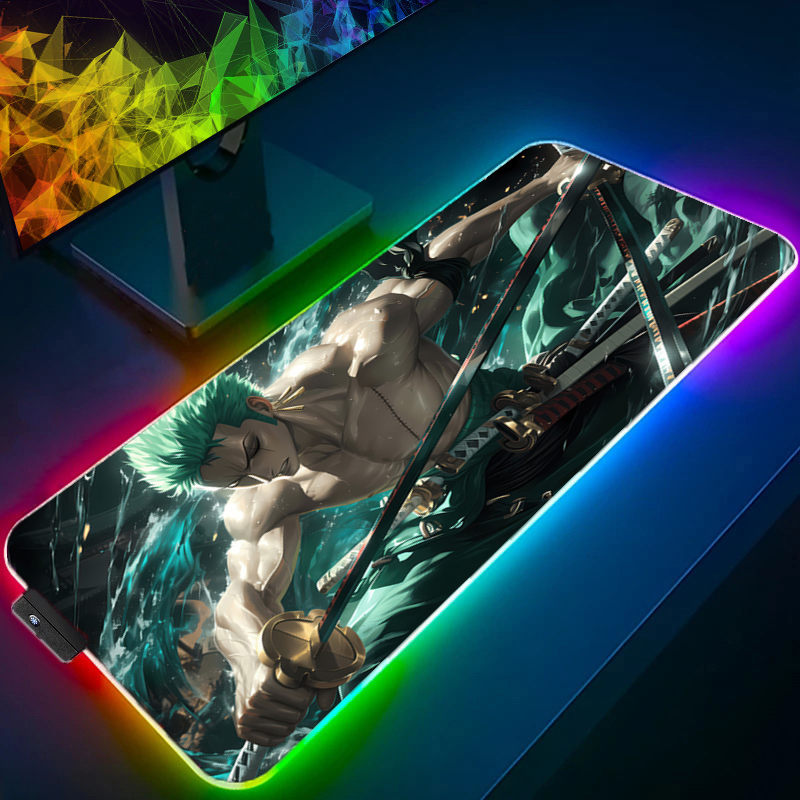 ONE PIECE Zoro Mauspad RGB Gam – Tablet Accessories Keyboard Bewertung und Preis