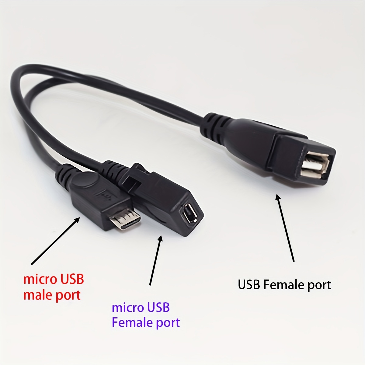 2-in-1 OTG USB auf Micro-USB-S – Tablet Tech Accessories Bewertung und Preis