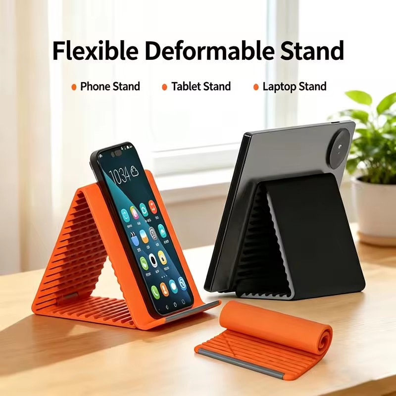 Flexibler, faltbarer Silikon-H – Tablet Stand Accessories Bewertung und Preis