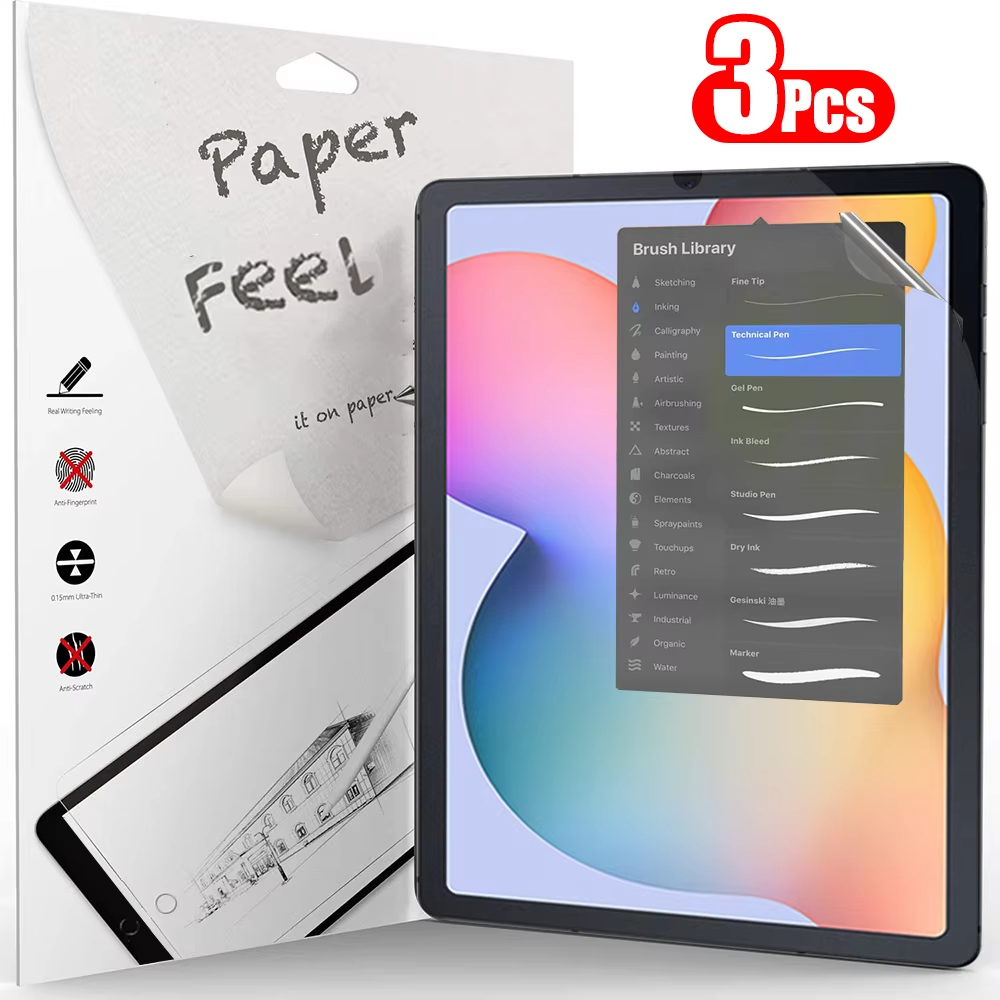 3 Stück Papiergefühl wie Displ – Samsung Tablet S10 Accessories Bewertung und Preis